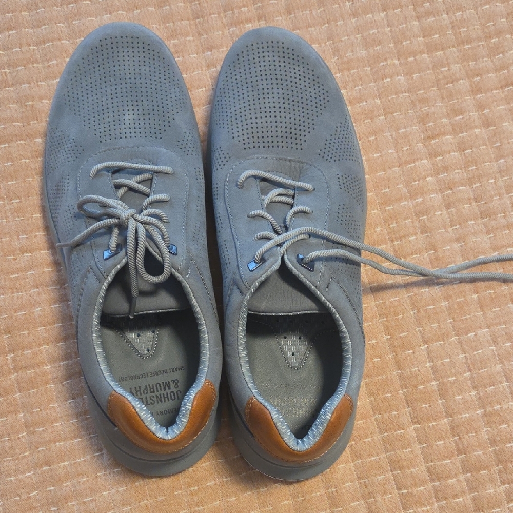 Johnston & Murphy Gray and Brown Men's Sneakers